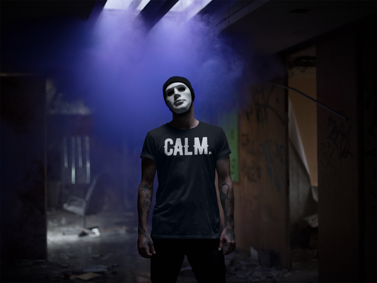 BLACK CALM Short-sleeve unisex t-shirt